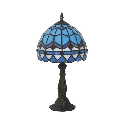 Handgemaakte Tiffany Tafellamp van Zenthra | Prachtig Glas in Lood Lamp