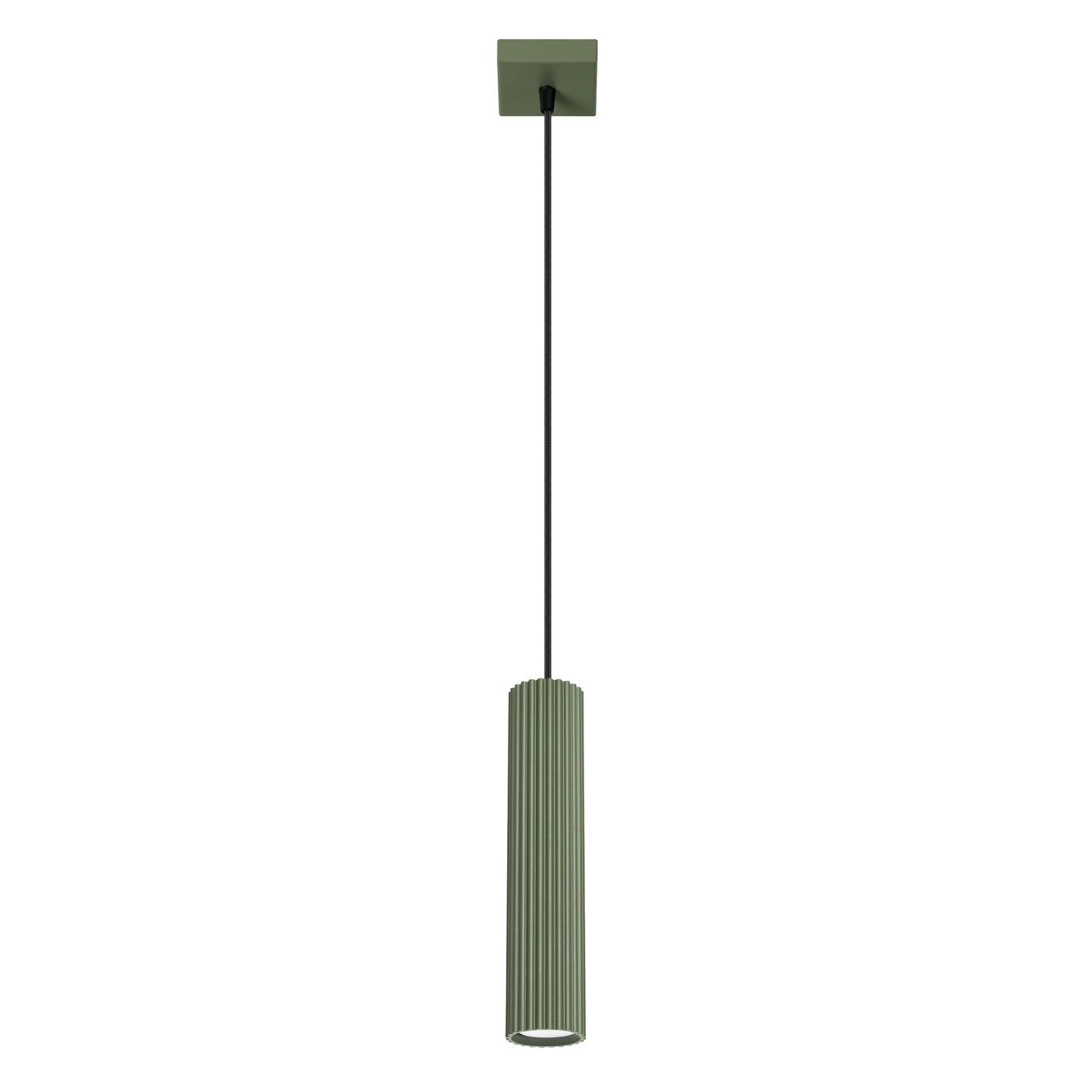 Hanglamp Karbon Olijfgroen – Industriele Woonkamer Lamp voor Modern Interieur 1