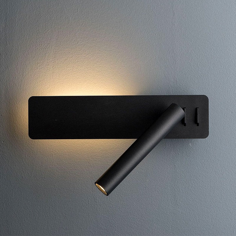 Zenthra | Rotatable LED Lees Wandlamp voor het Bed