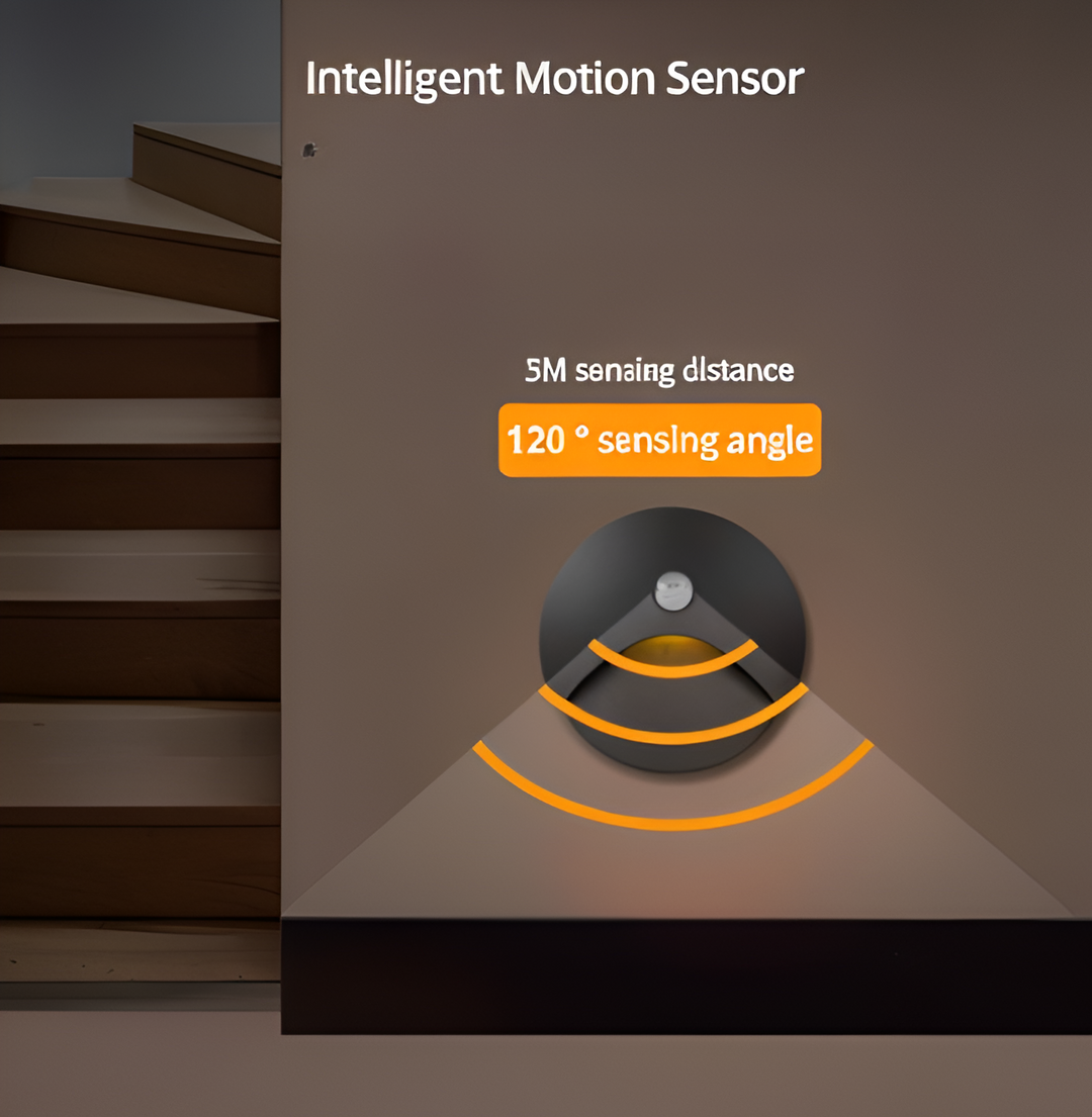 LuminiPath - Waterdichte IP65 Wandlamp - Binnen- en Buitenwandlamp - Bewegingssensor Wandlamp LED