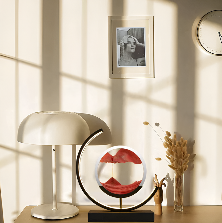 Zenthra | Sand Glow - Zandlamp met afstandsbediening & dimbare eigenschappen
