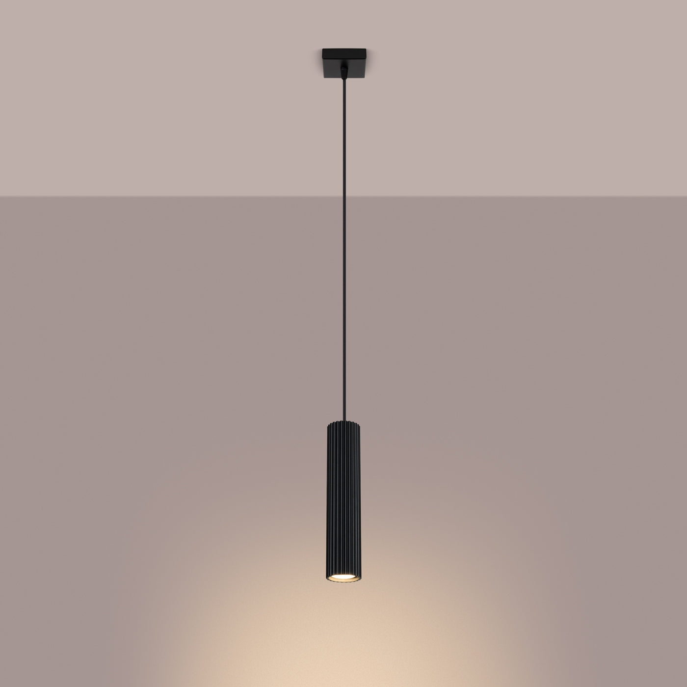 KARBON Hanglamp Zwart - Minimalistische Industriele Woonkamer en Eetkamer Lamp 0