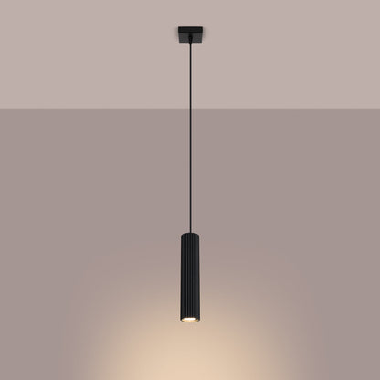 KARBON Hanglamp Zwart - Minimalistische Industriele Woonkamer en Eetkamer Lamp 0