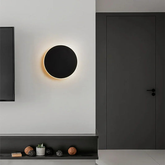 Zenthra | Zenthra – Moderne ronde LED-Wandlamp voor chique ambientverlichting