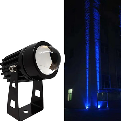 LUMIBEAM SoloSpot RGB LED Buiten Wandlamp – Waterdichte Wandstrahler met Afstandsbediening voor Sfeervolle Verlichting 9