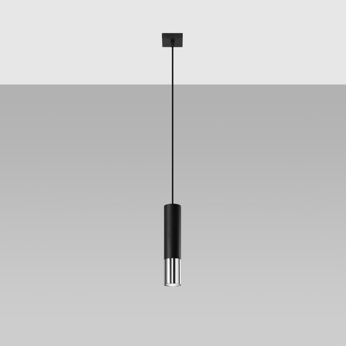 Loopez Hanglamp Zwart & Chroom - Elegante Woonkamer & Eetkamer Lamp voor Modern Interieur 2