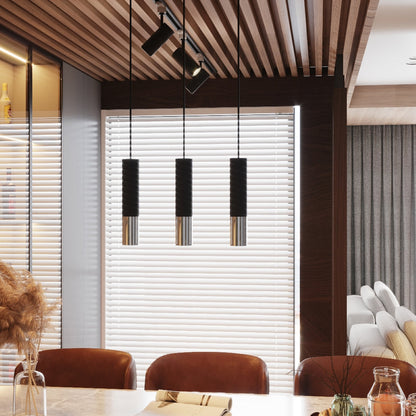 Loopez Hanglamp Zwart & Chroom - Elegante Woonkamer & Eetkamer Lamp voor Modern Interieur 6