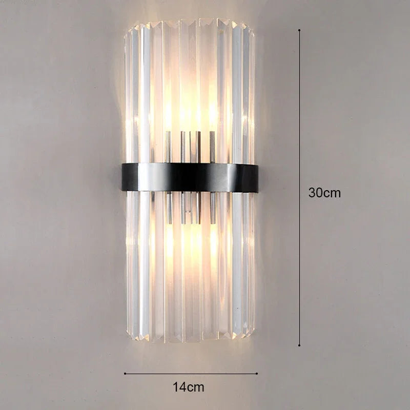 Luxe Wandlamp Goud LED Muurlamp Binnen voor Woonkamer Slaapkamer en Hal - Zenthra