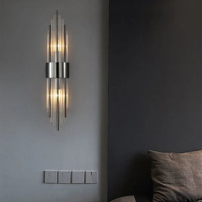Luxe Wandlamp Goud LED Muurlamp Binnen voor Woonkamer Slaapkamer en Hal - Zenthra