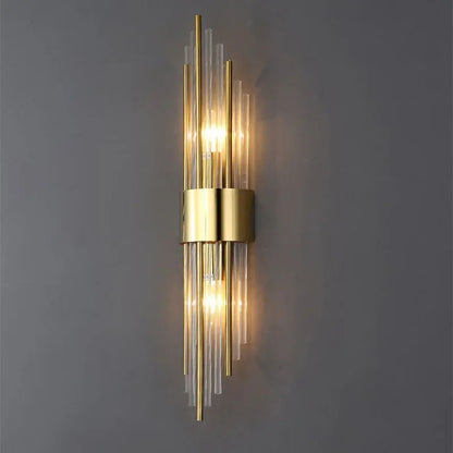 Luxe Wandlamp Goud LED Muurlamp Binnen voor Woonkamer Slaapkamer en Hal - Zenthra