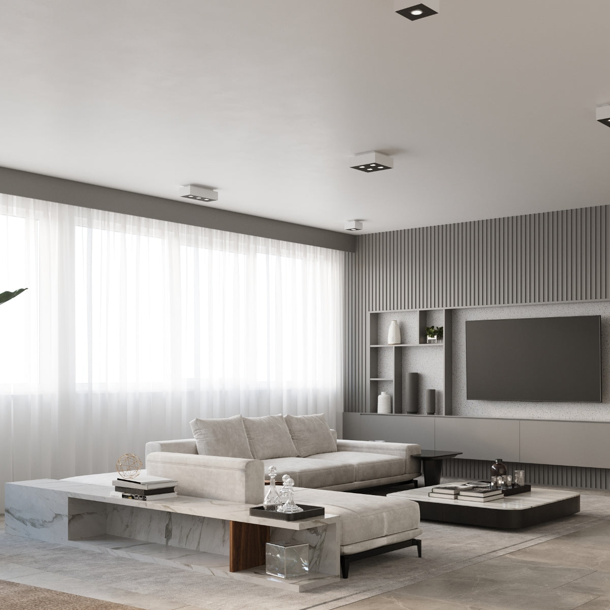 Minimalistische LED-Deckenlamp Mono 1 - Elegante Verlichting voor Elk Interieur 5