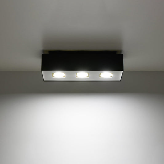 Moderne Deckenleuchte Mono 3 Zwart – Elegante Lamp met 3 Verstelbare LED-Spots 0