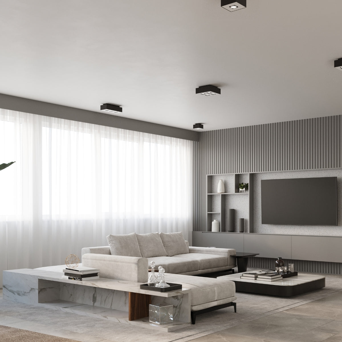 Moderne Deckenleuchte Mono 3 Zwart – Elegante Lamp met 3 Verstelbare LED-Spots 5