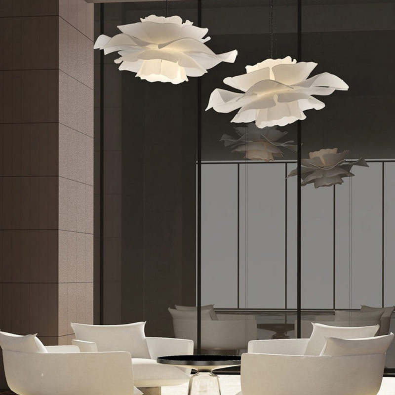 Moderne Hanglamp Bella met Florale Elegantie voor Eettafel, Woonkamer en Slaapkamer 3