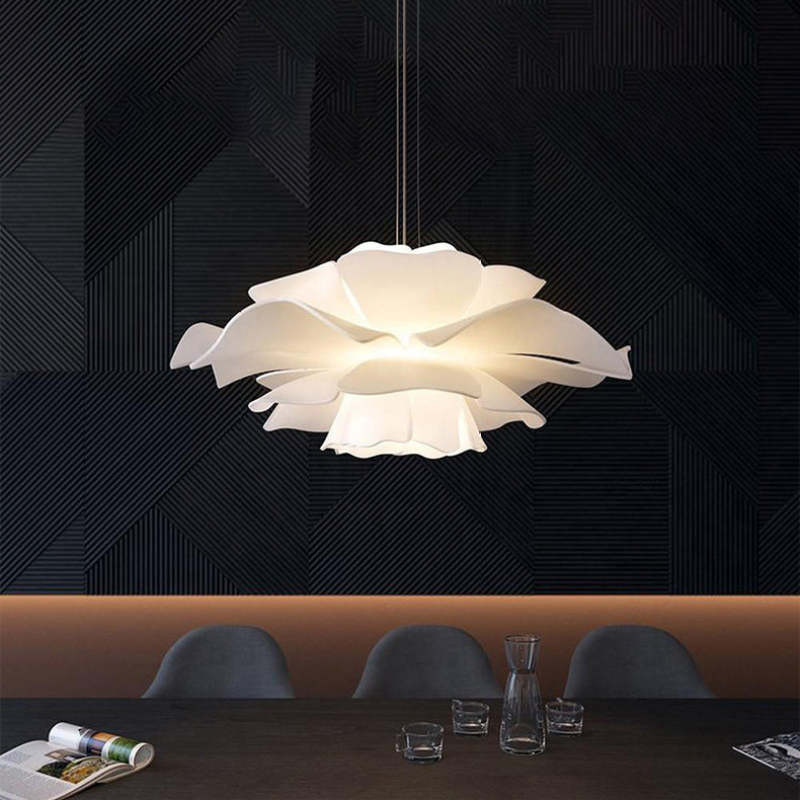 Moderne Hanglamp Bella met Florale Elegantie voor Eettafel, Woonkamer en Slaapkamer 9