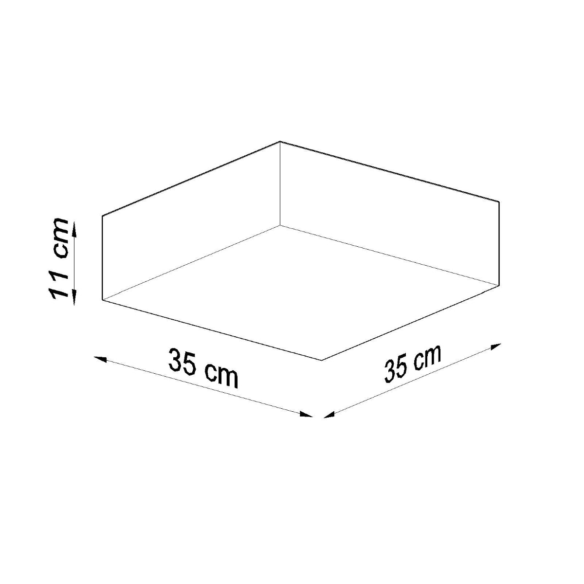 Moderne Horus Deckenleuchte 35 cm - Minimalistisch en Functioneel 3