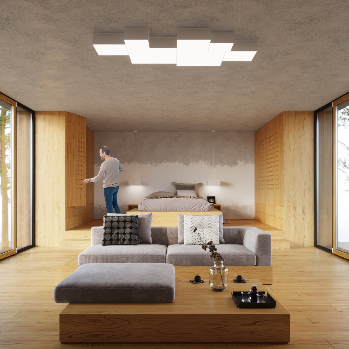 Moderne Horus Deckenleuchte 35 cm - Minimalistisch en Functioneel 5