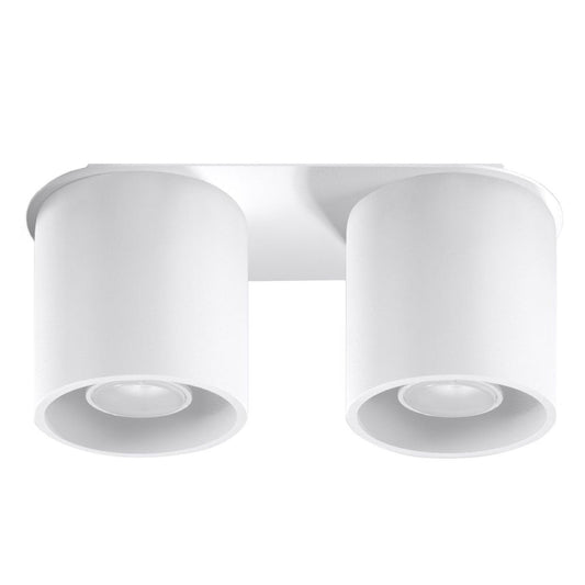 Moderne Orbis Deckenleuchte in Wit – Elegante 2-Flammige LED-Deckenlamp voor Elk Interieur 1