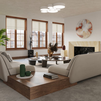 Moderne Plafondlamp Arena Ø35 Cm - Minimalistische Plafonniere met E27 Fitting 5