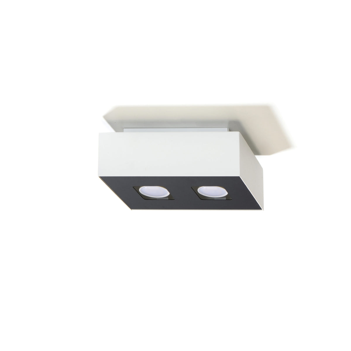 Moderne Plafondlamp Mono 2 in Wit – 2-Flammige Plafonniere voor Slaapkamer en Woonkamer 2