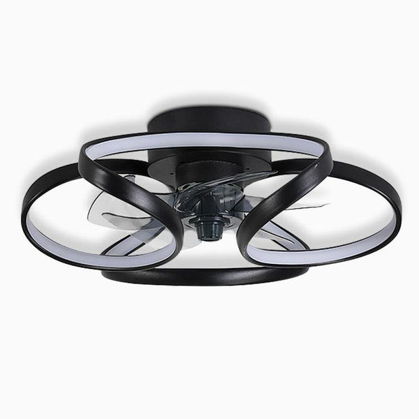 Moderne Plafondventilator Met Lamp en Afstandsbediening - Flower Design Verlichting en Ventilatie 5