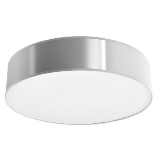 Moderne Ronde Deckenleuchte Arena Ø45 cm in Grijs - E27, Minimalistisch Design 1
