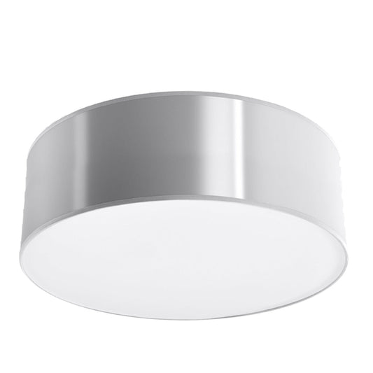 Moderne Ronde Deckenleuchte Arena in Grijs - Eenvoudig en Elegant Design Ø30 cm 1