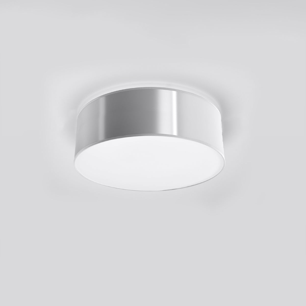 Moderne Ronde Deckenleuchte Arena in Grijs - Eenvoudig en Elegant Design Ø30 cm 2