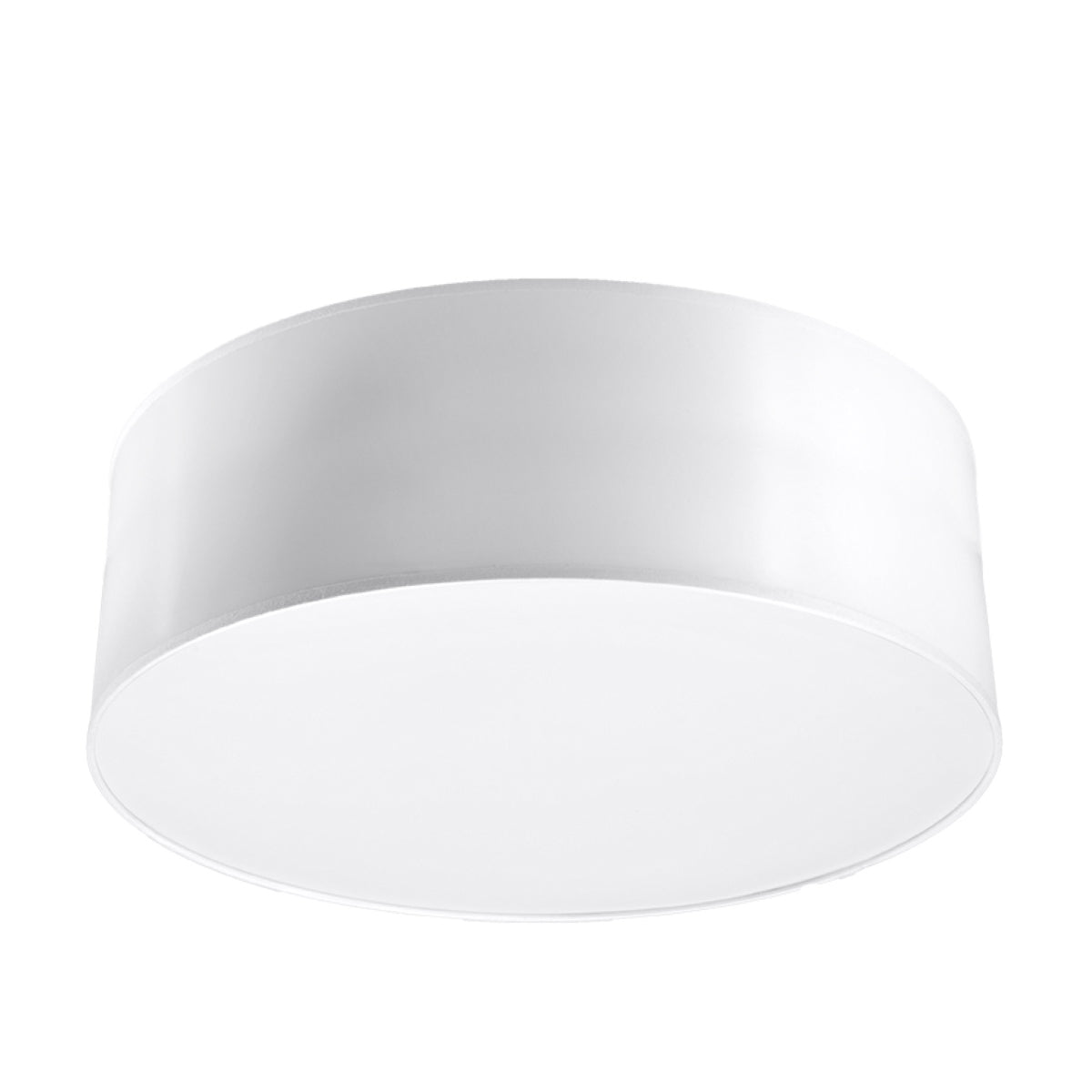 Moderne Ronde Deckenleuchte Arena in Wit - E27, Ø30 cm, Minimalistisch Design 1
