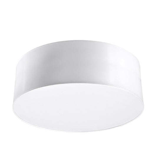 Moderne Ronde Deckenleuchte Arena in Wit - E27, Ø30 cm, Minimalistisch Design 1