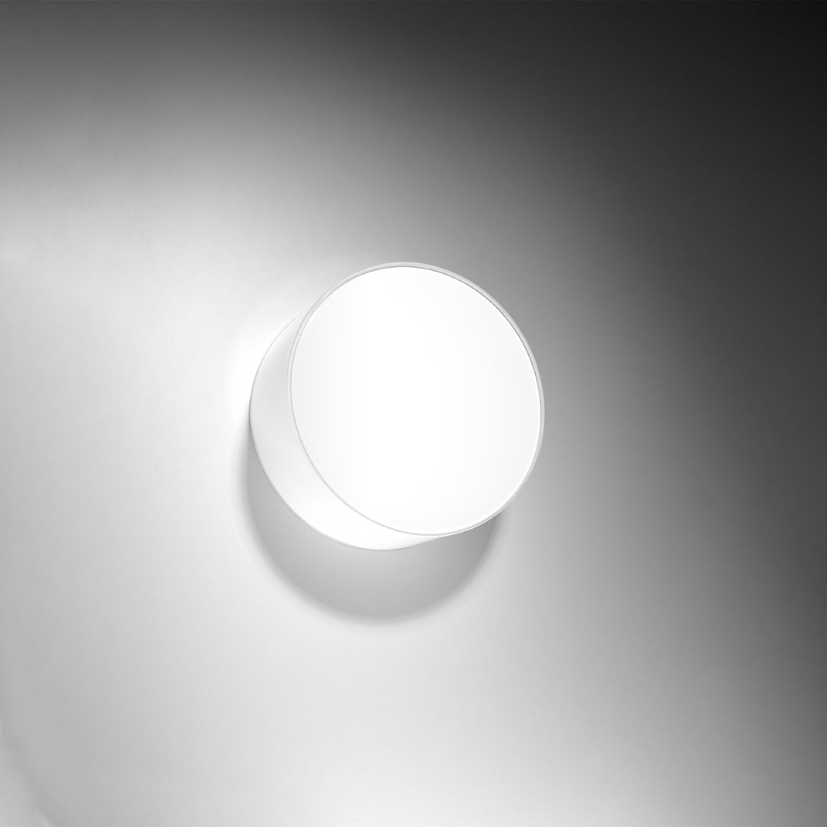 Moderne Ronde Deckenleuchte Arena in Wit - E27, Ø30 cm, Minimalistisch Design 4