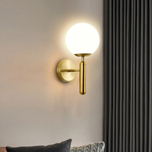 Moderne Wandlamp Binnen van Zenthra - Stijlvolle Wandlamp Goud voor Slaapkamer en Woonkamer Decoratie 2