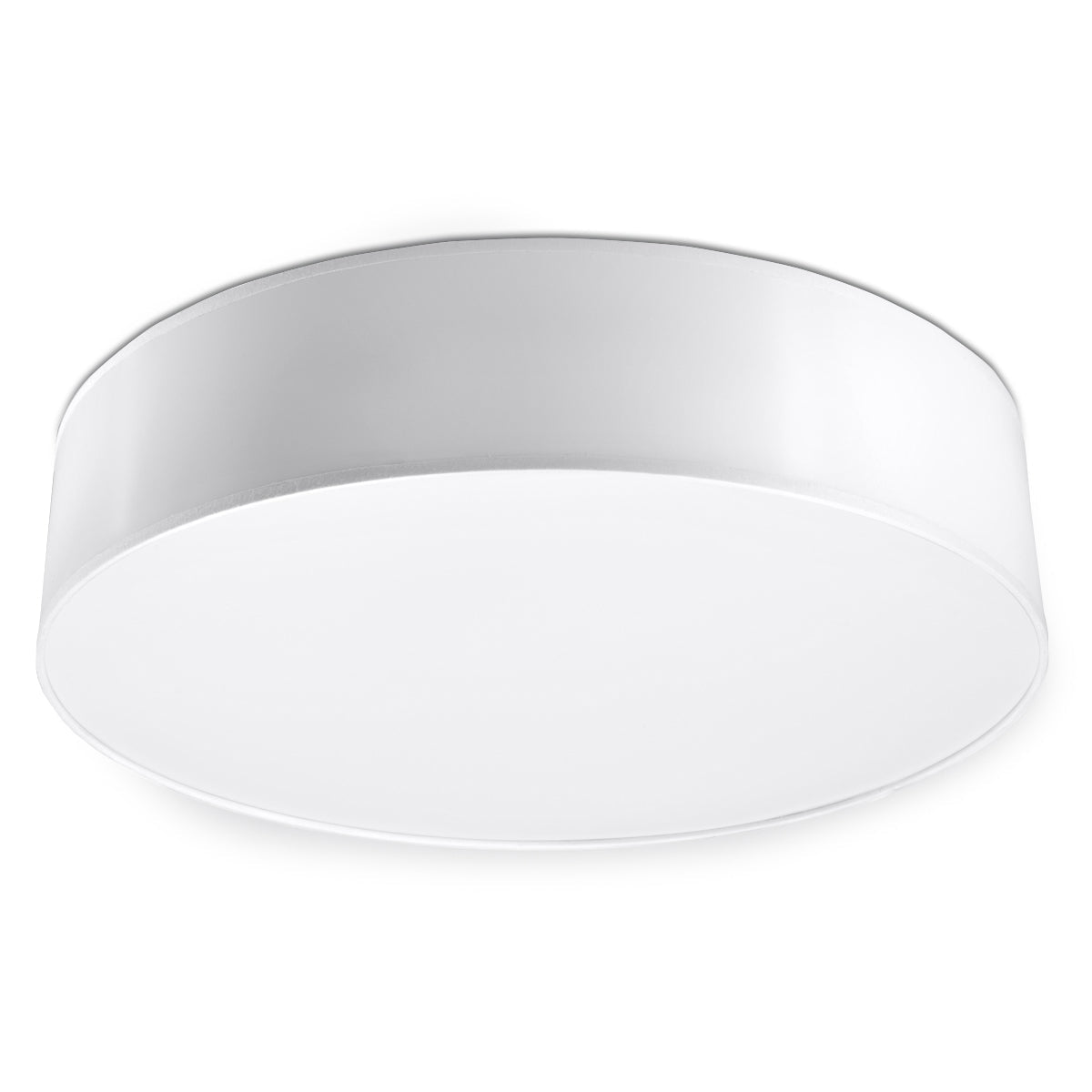 Moderne Zwarte Plafondlamp Ø45 Cm - E27, Minimalistisch en Elegant Plafonniere voor Slaapkamer en Woonkamer 1