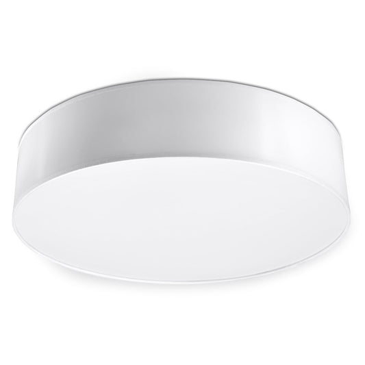 Moderne Zwarte Plafondlamp Ø45 Cm - E27, Minimalistisch en Elegant Plafonniere voor Slaapkamer en Woonkamer 1