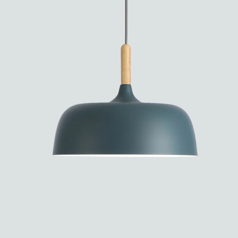 Nordic LED Pendelleuchte – Scandinavisch Design voor Stijlvolle Interieurs in Wit, Zwart, Groen, Blauw, Geel, Roze 5