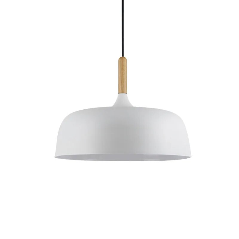 Nordic LED Pendelleuchte – Scandinavisch Design voor Stijlvolle Interieurs in Wit, Zwart, Groen, Blauw, Geel, Roze 6