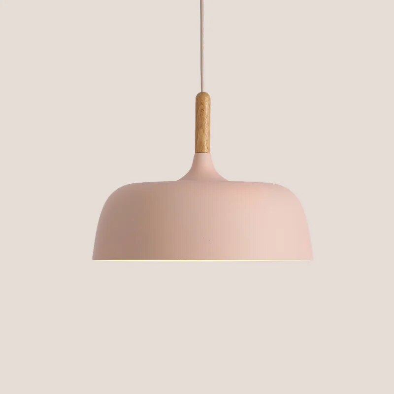 Nordic LED Pendelleuchte – Scandinavisch Design voor Stijlvolle Interieurs in Wit, Zwart, Groen, Blauw, Geel, Roze 7