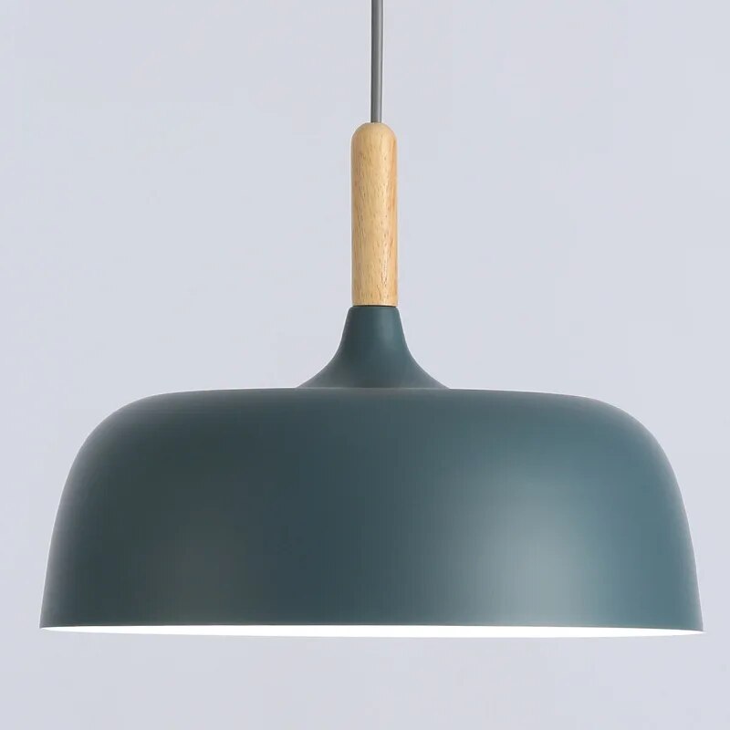 Nordic LED Pendelleuchte – Scandinavisch Design voor Stijlvolle Interieurs in Wit, Zwart, Groen, Blauw, Geel, Roze 8
