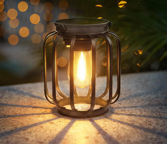 Ortiny Solar LED Tuinlamp - Warmwit Licht met Bewegingssensor en Hangdecoratie - Tuinverlichting op Zonne-Energie 6