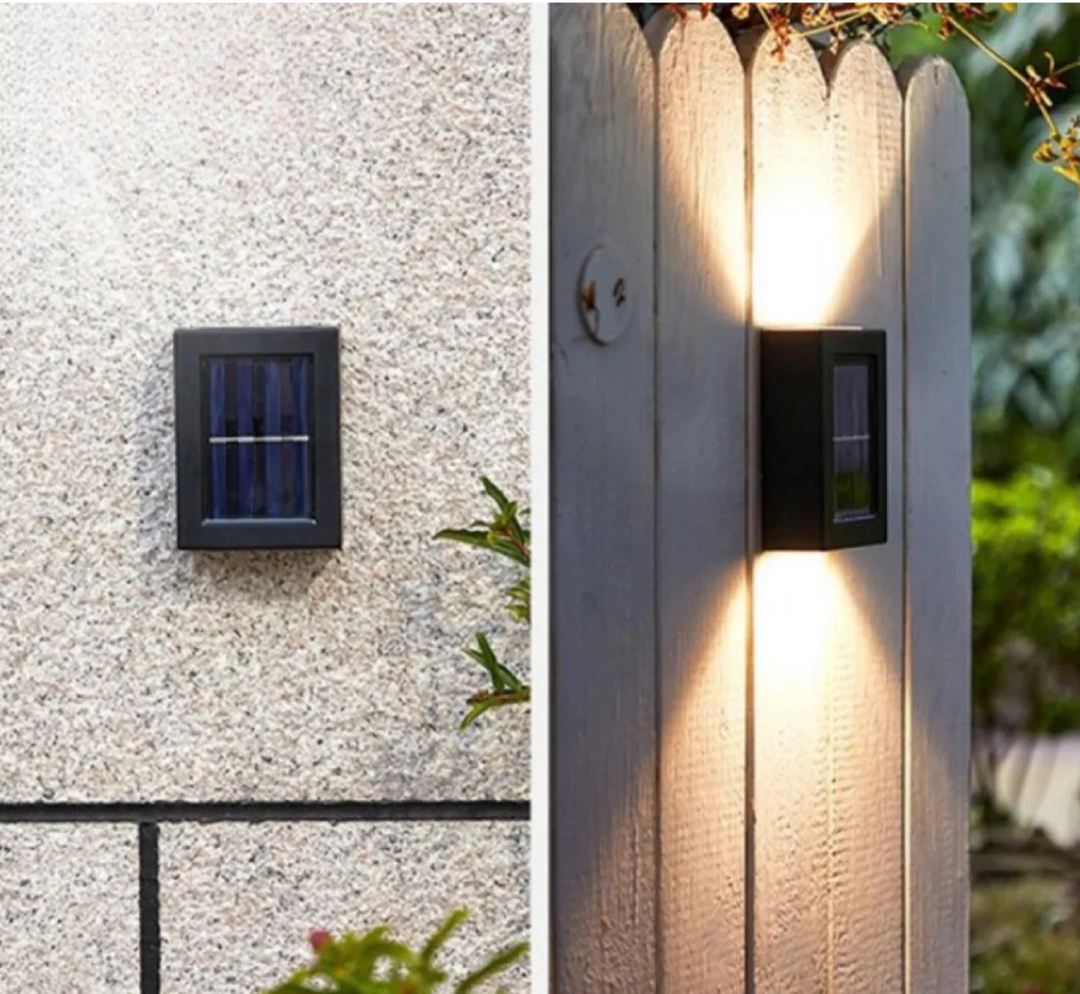 Premium Draadloze Solar-Wandlamp voor Tuinverlichting - Stijlvol en Duurzaam Verlichtingssysteem 2