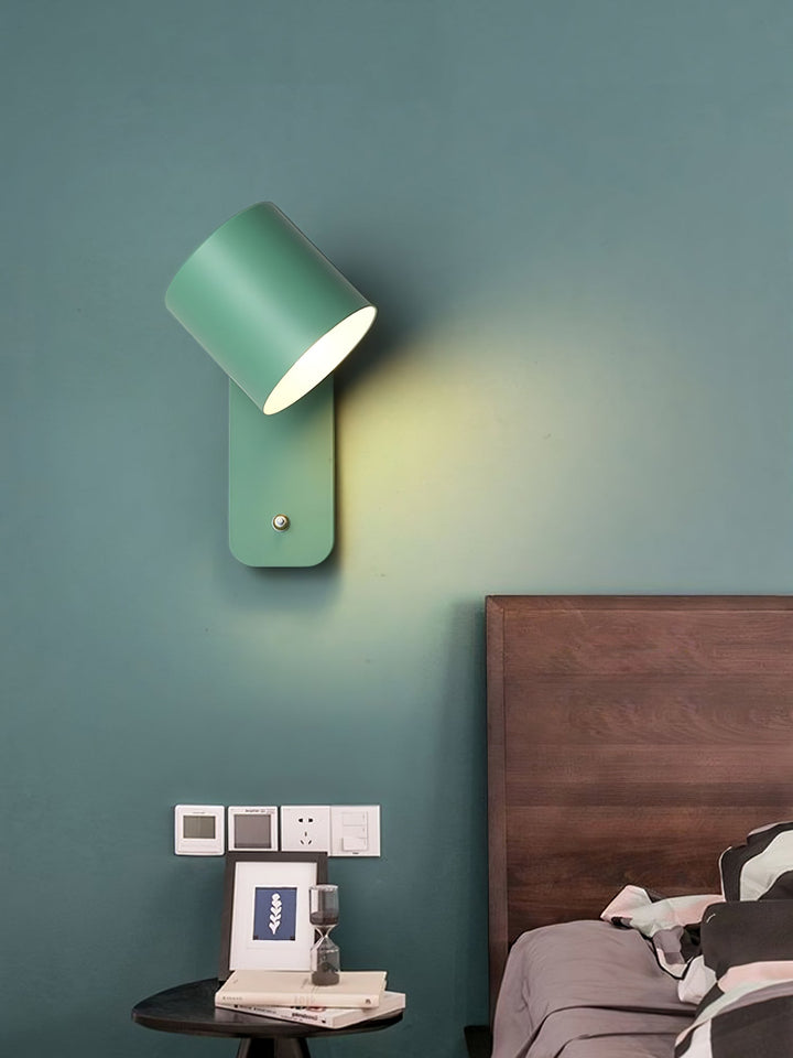 rotatable cylinder wall lamp