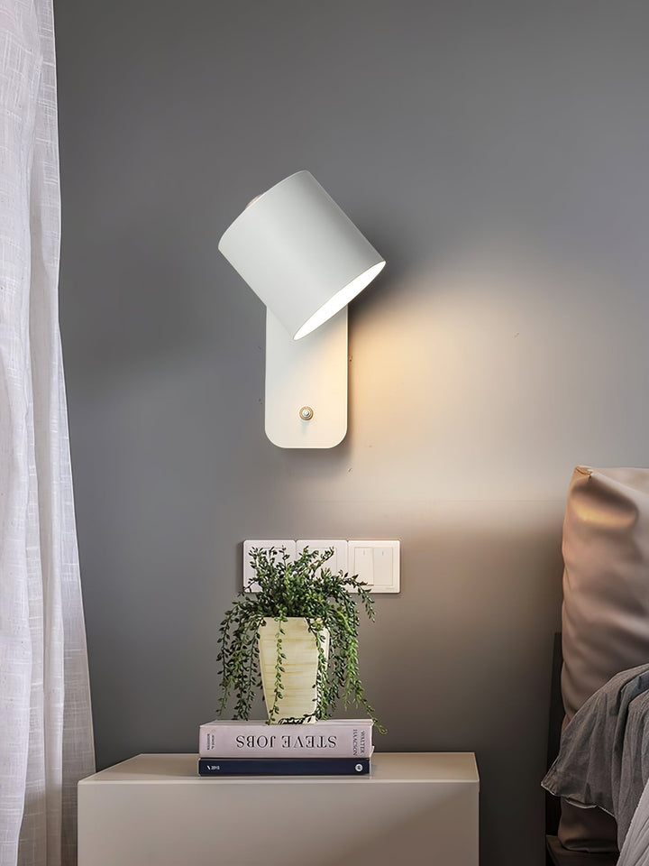 rotatable cylinder wall lamp