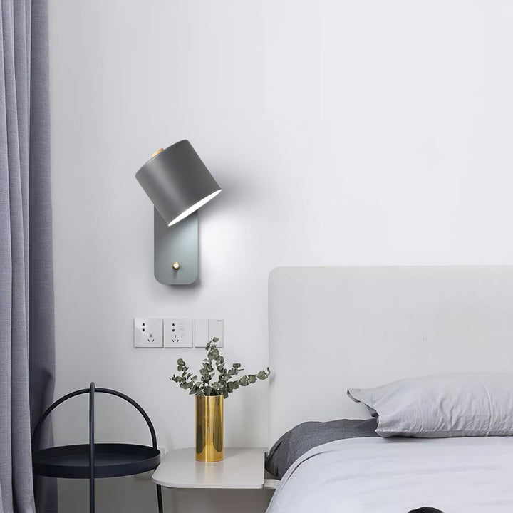 rotatable cylinder wall lamp