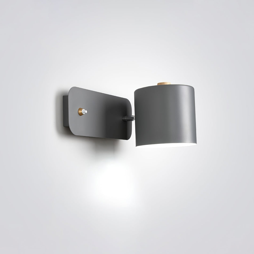 rotatable cylinder wall lamp