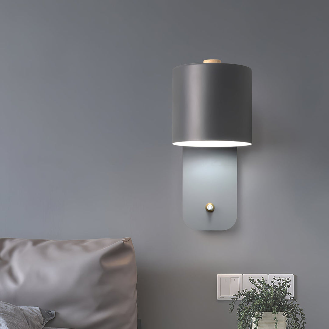 rotatable cylinder wall lamp