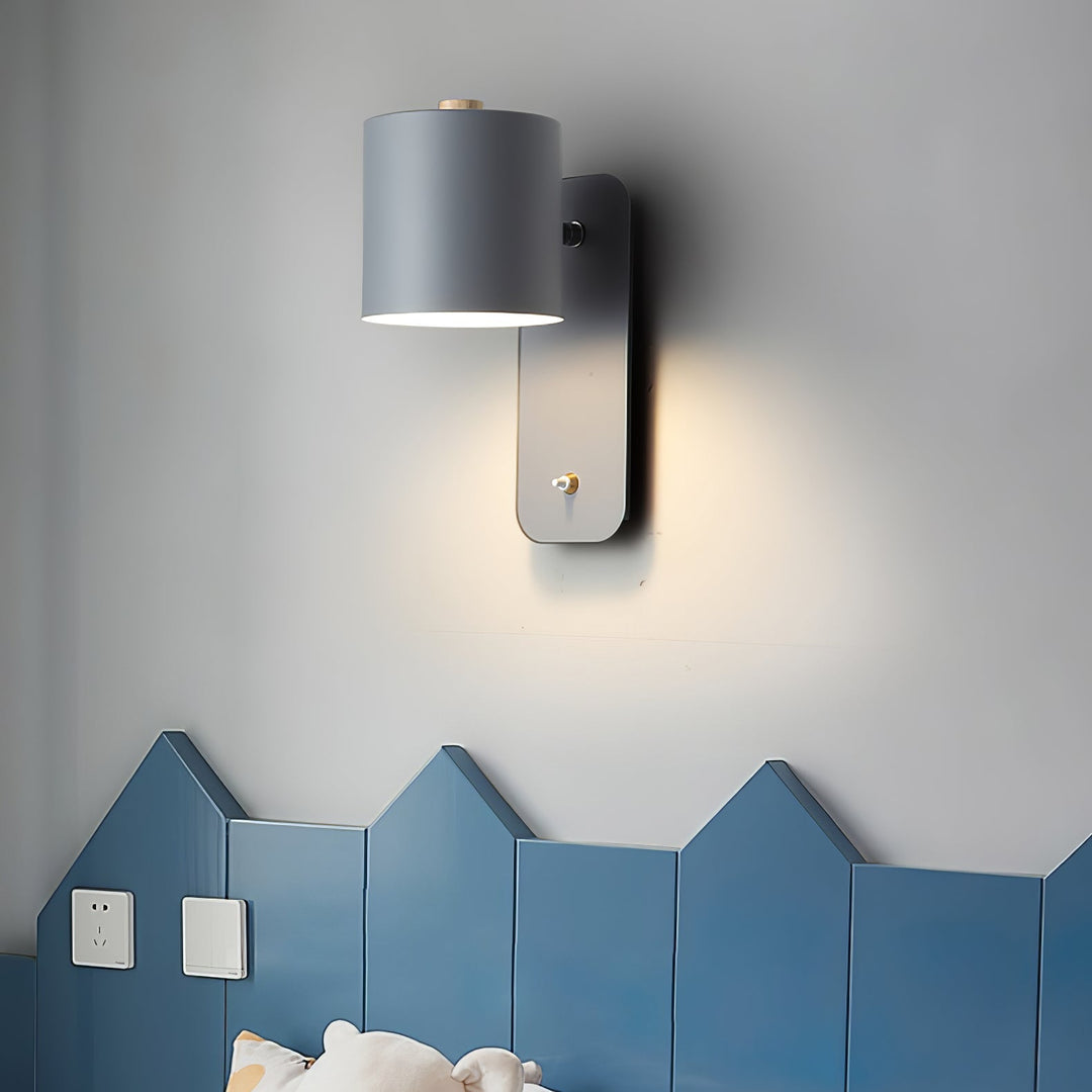 rotatable cylinder wall lamp