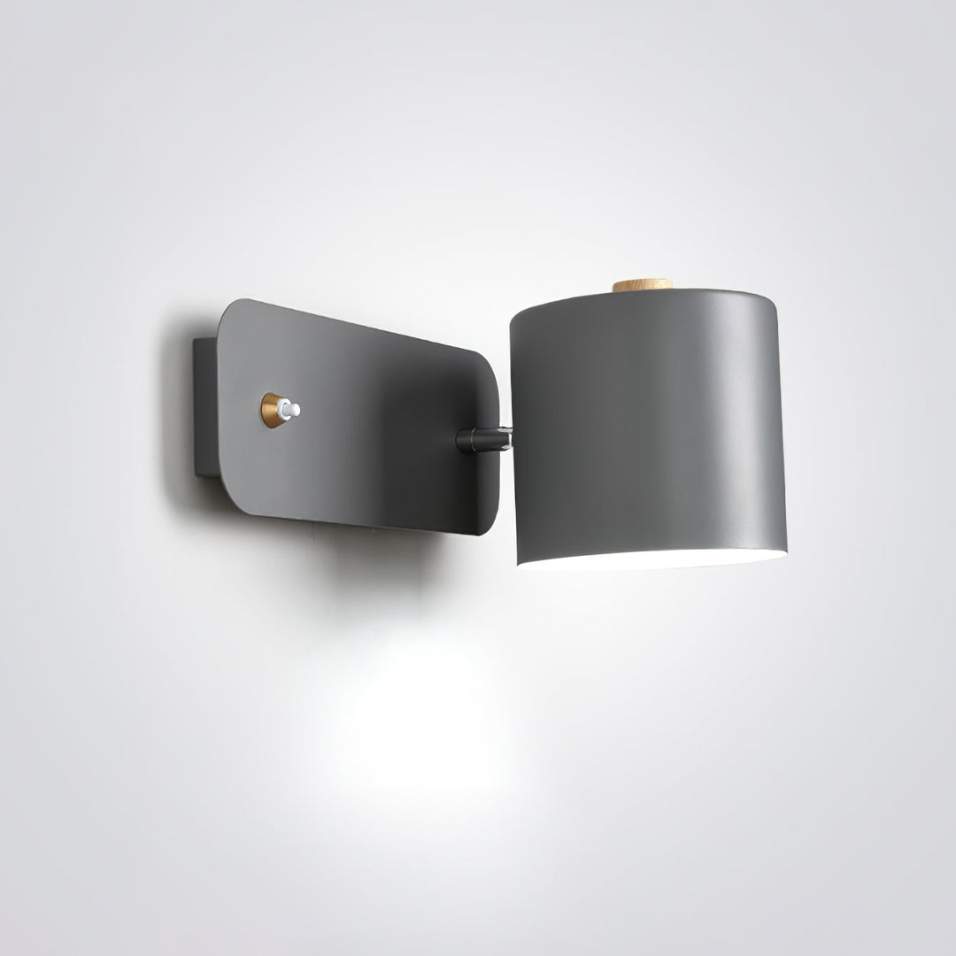rotatable cylinder wall lamp