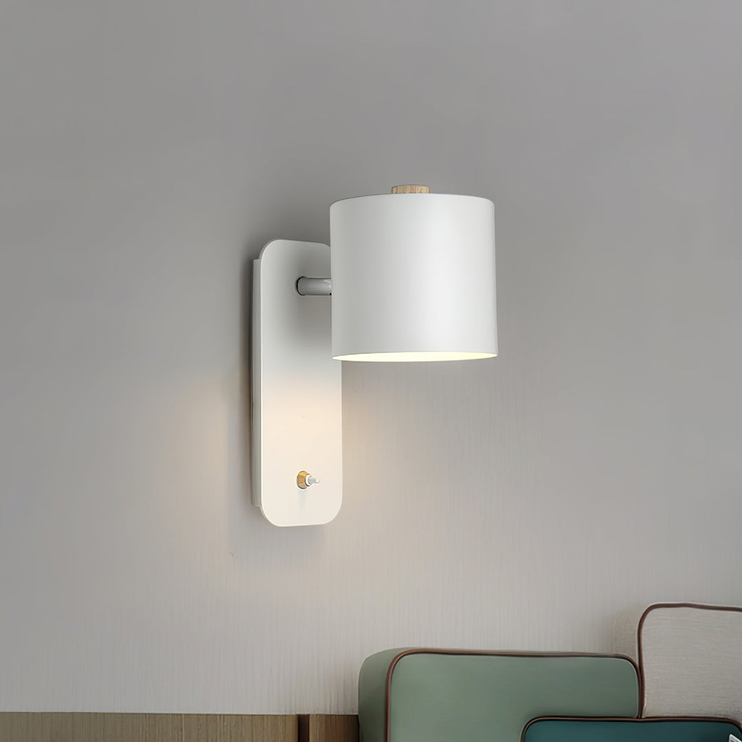 rotatable cylinder wall lamp