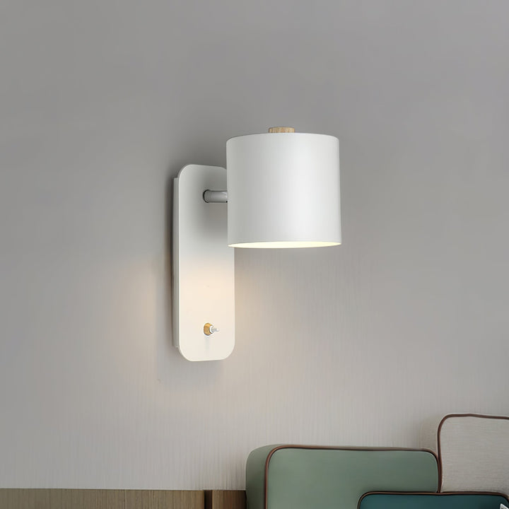 rotatable cylinder wall lamp
