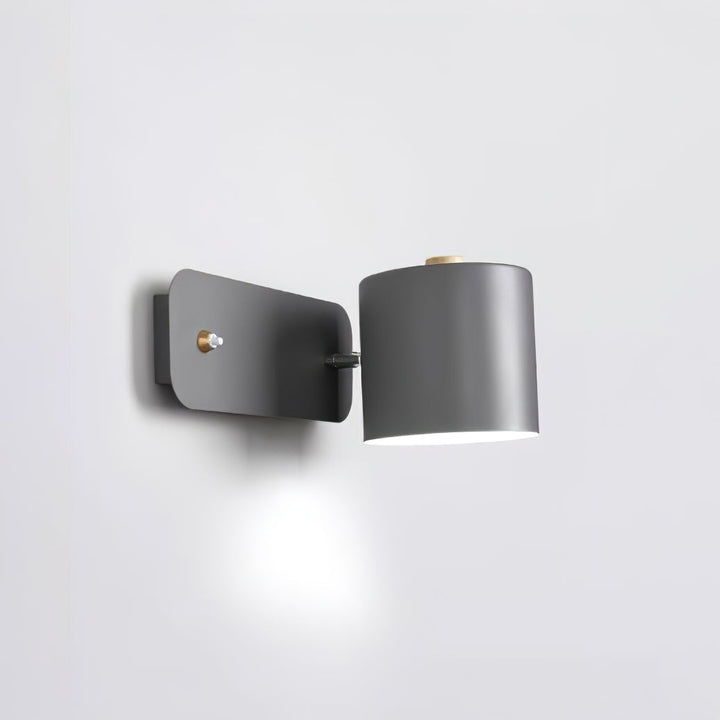 rotatable cylinder wall lamp
